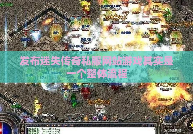 发布迷失传奇私服网站游戏其实是一个整体流程