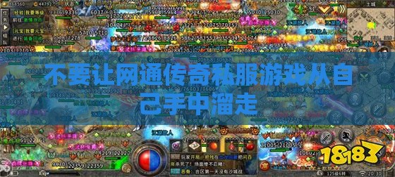 不要让网通传奇私服游戏从自己手中溜走